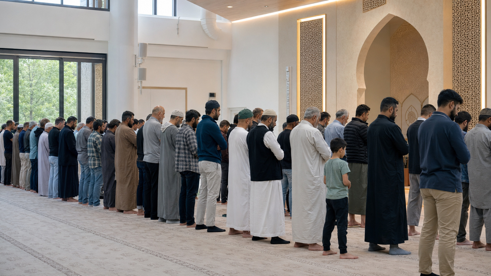 نماز جماعت در مسجد