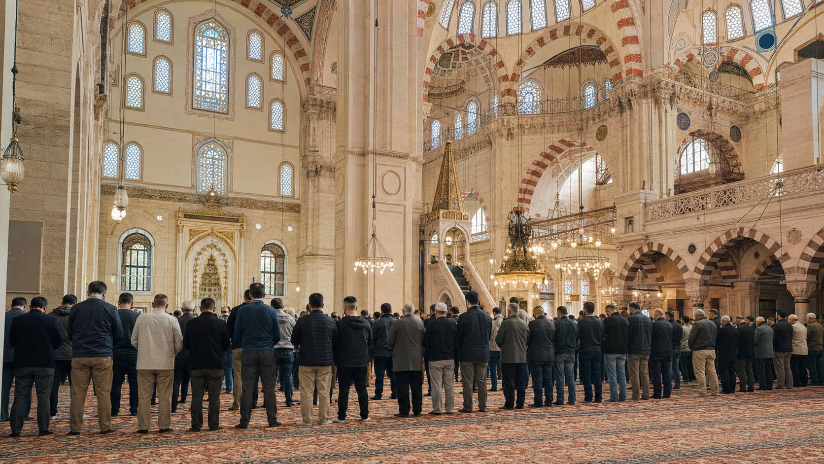 نماز جمعه در استانبول